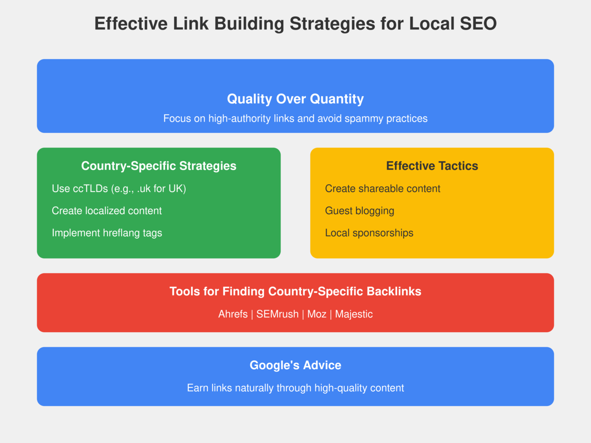 Country Specific Links Building